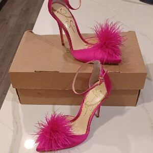 JESSICA SIMPSON WOLISTIE WOMEN'S SZ 7 HEELS PINK PUMPS NWOB